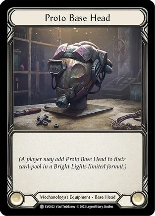 Image of Proto Base Head [EVO022] (Bright Lights)
