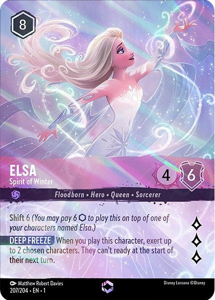 Image of Elsa - Spirit of Winter (Enchanted) (207/204) [The First Chapter]
