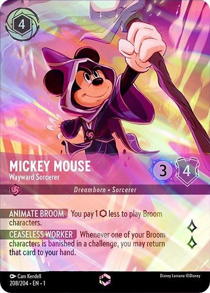 Image of Mickey Mouse - Wayward Sorcerer (Enchanted) (208/204) [The First Chapter]