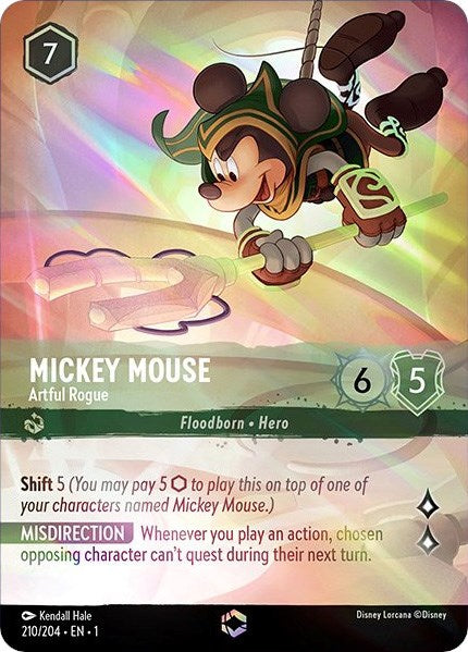 Image of Mickey Mouse - Artful Rogue (Enchanted) (210/204) [The First Chapter]