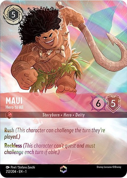 Image of Maui - Hero to All (Enchanted) (212/204) [The First Chapter]