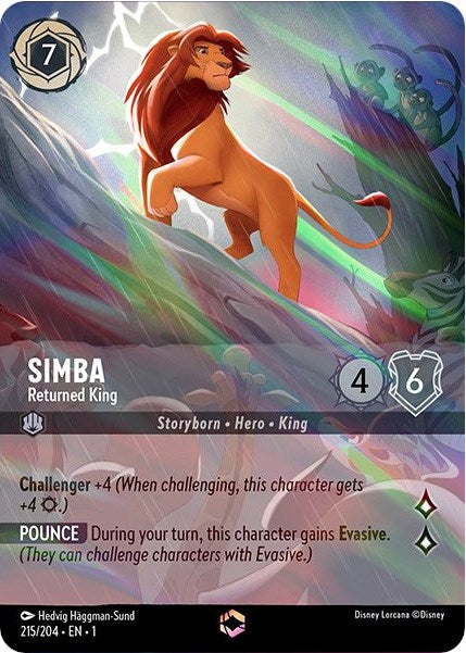 Image of Simba - Returned King (Enchanted) (215/204) [The First Chapter]