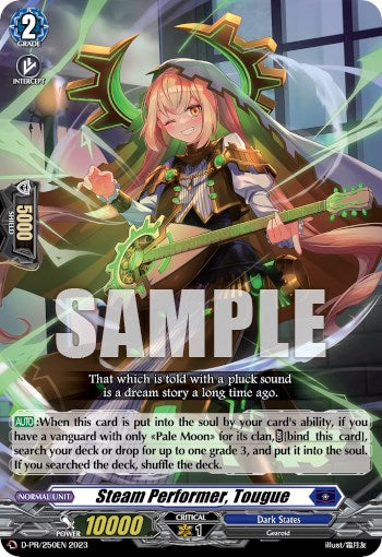 Image of Steam Performer, Tougue (D-PR/250EN) [D Promo Cards]