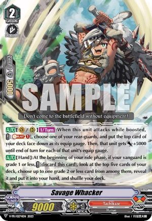 Image of Savage Whacker (V-PR/0274EN) [V Promo Cards]