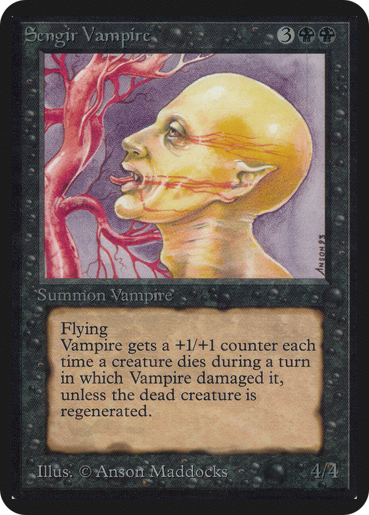 Image of Sengir Vampire [Alpha Edition]