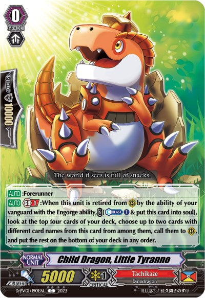 Image of Child Dragon, Little Tyranno (D-PV01/190EN) [History Collection]