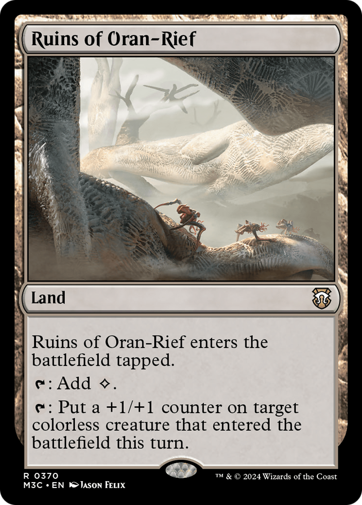 Image of Ruins of Oran-Rief (Ripple Foil) [Modern Horizons 3 Commander]