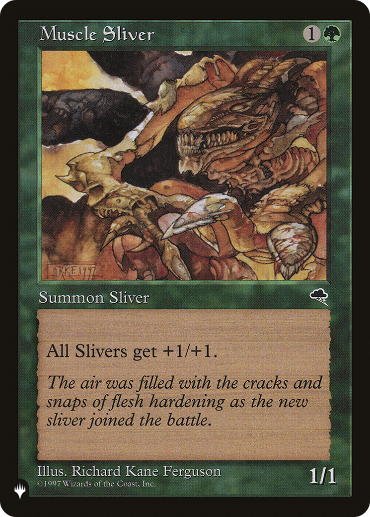 Image of Muscle Sliver [The List]