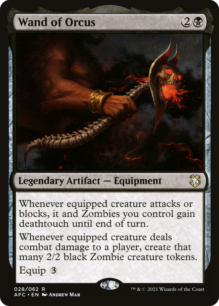 Image of Wand of Orcus [Dungeons & Dragons: Adventures in the Forgotten Realms Commander]