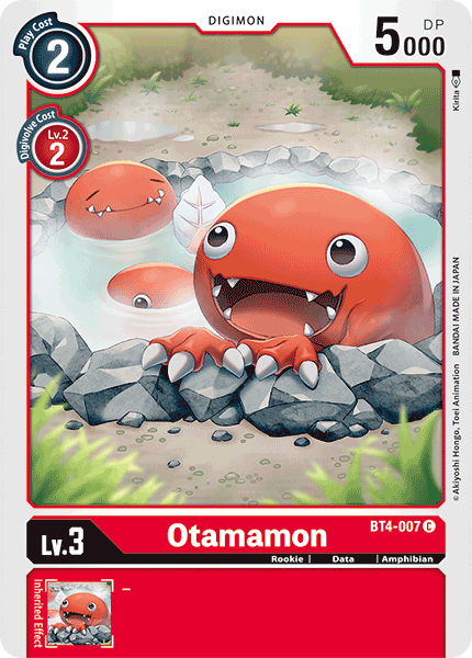 Image of Otamamon [BT4-007] [Great Legend]