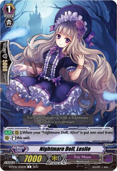 Image of Nightmare Doll, Leslie (D-PV01/202EN) [History Collection]