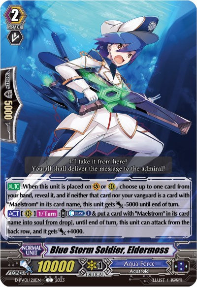 Image of Blue Storm Soldier, Eldermoss (D-PV01/211EN) [History Collection]
