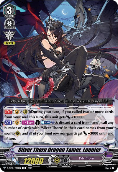 Image of Silver Thorn Dragon Tamer, Luquier (D-PV01/234EN) [History Collection]
