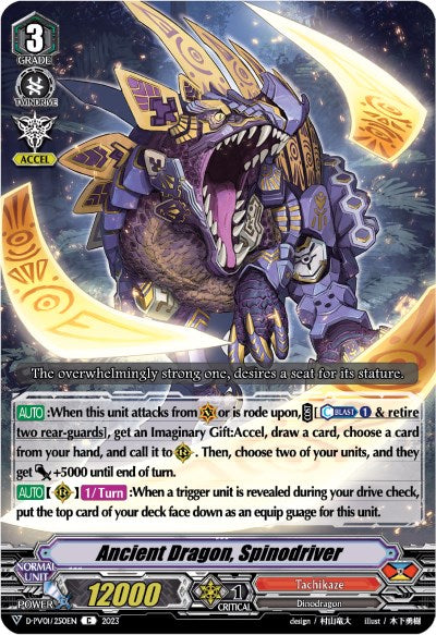 Image of Ancient Dragon, Spinodriver (D-PV01/250EN) [History Collection]
