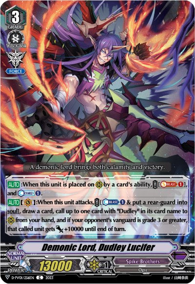Image of Demonic Lord, Dudley Lucifer (D-PV01/256EN) [History Collection]