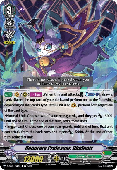 Image of Honorary Professor, Chatnoir (D-PV01/264EN) [History Collection]