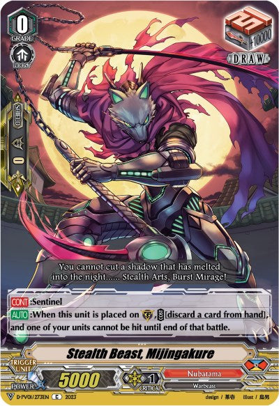 Image of Stealth Beast, Mijingakure (V-SS08/035EN) [History Collection]