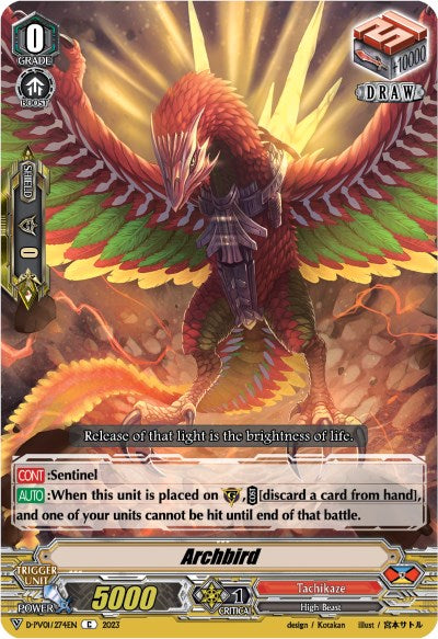Image of Archbird (D-PV01/274EN) [History Collection]
