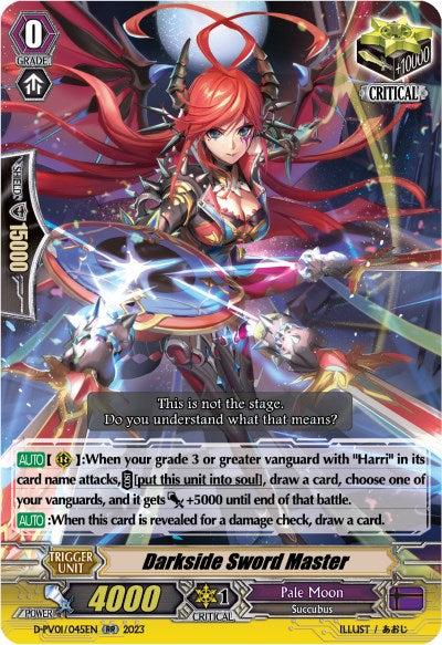 Image of Darkside Sword Master (D-PV01/045EN) [History Collection]