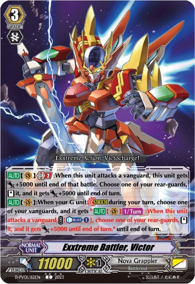 Image of Exxtreme Battler, Victor (D-PV01/112EN) [History Collection]
