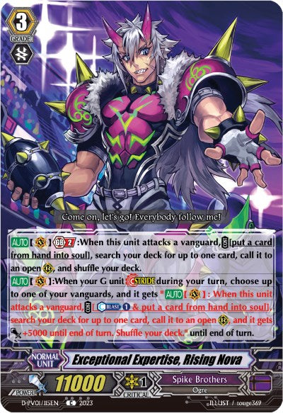 Image of Exceptional Expertise, Rising Nova (D-PV01/115EN) [History Collection]