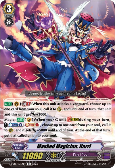Image of Masked Magician, Harri (D-PV01/117EN) [History Collection]