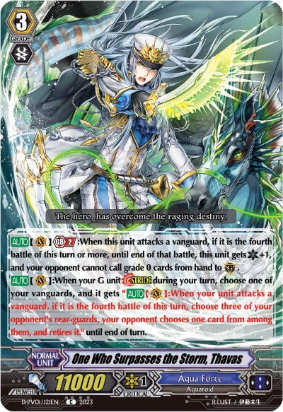Image of One Who Surpasses the Storm, Thavas (D-PV01/121EN) [History Collection]