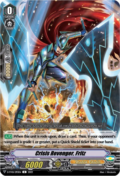 Image of Crisis Revenger, Fritz (D-PV01/293EN) [History Collection]