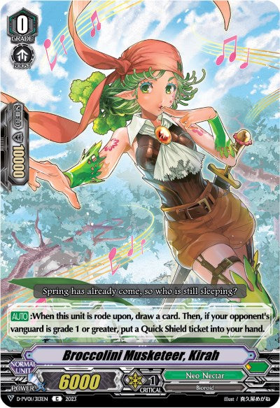 Image of Broccolini Musketeer, Kirah (D-PV01/313EN) [History Collection]