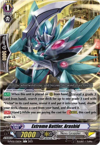 Image of Extreme Battler, Arashid (D-PV01/136EN) [History Collection]