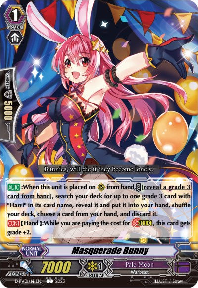 Image of Masquerade Bunny (D-PV01/141EN) [History Collection]