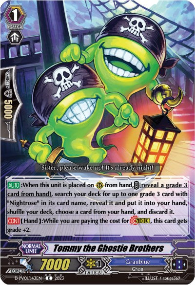 Image of Tommy the Ghostie Brothers (D-PV01/143EN) [History Collection]