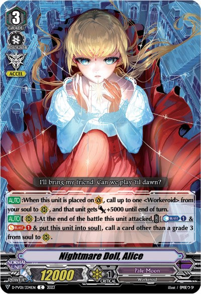 Image of Nightmare Doll, Alice (D-PV01/334EN) [History Collection]