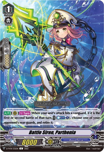 Image of Battle Siren, Parthenia (D-PV01/335EN) [History Collection]