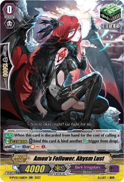 Image of Amon's Follower, Abysm Lust (D-PV01/068EN) [History Collection]