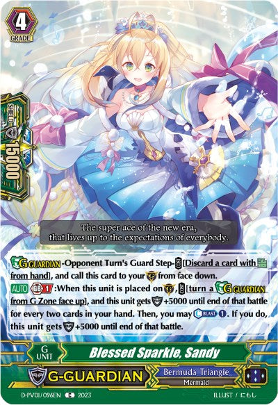 Image of Blessed Sparkle, Sandy (D-PV01/096EN) [History Collection]