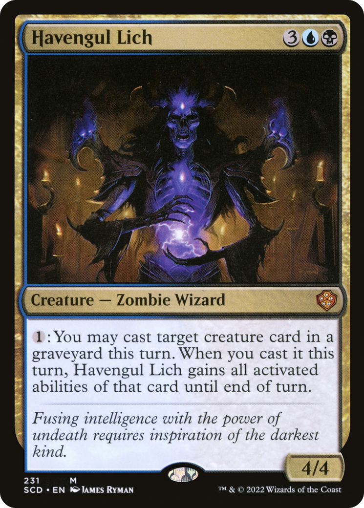Image of Havengul Lich [Starter Commander Decks]