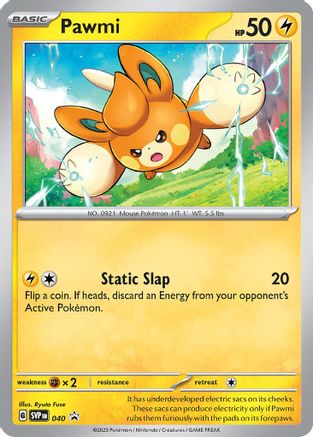 Image of Pawmi (040) [Scarlet & Violet: Black Star Promos]