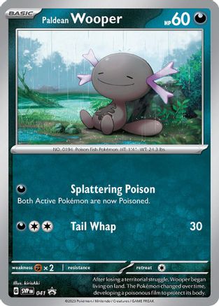 Image of Paldean Wooper (041) [Scarlet & Violet: Black Star Promos]