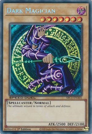 Image of Dark Magician [SBC1-ENA01] Secret Rare
