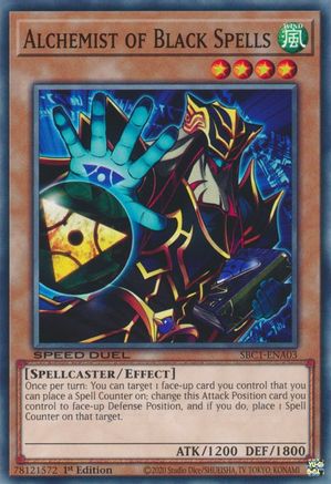 Image of Alchemist of Black Spells [SBC1-ENA03] Common