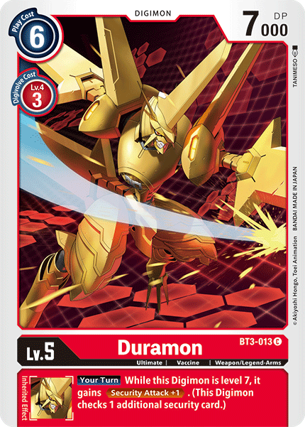 Image of Duramon [BT3-013] [Release Special Booster Ver.1.5]