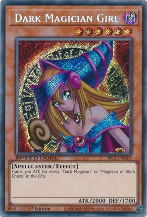 Image of Dark Magician Girl [SBC1-ENA05] Secret Rare