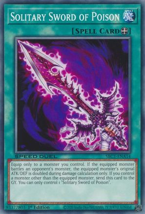 Image of Solitary Sword of Poison [SBC1-ENA14] Common