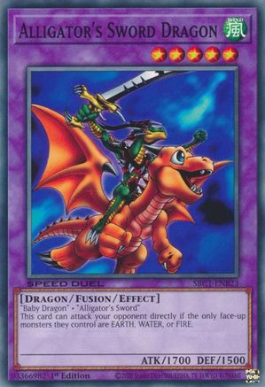 Image of Alligator's Sword Dragon [SBC1-ENB23] Common
