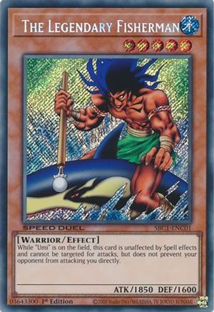 Image of The Legendary Fisherman [SBC1-ENC01] Secret Rare
