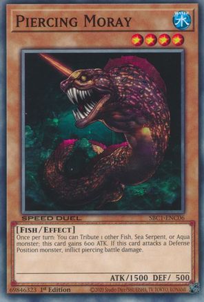Image of Piercing Moray [SBC1-ENC06] Common