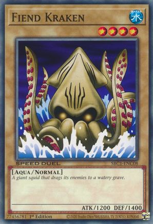 Image of Fiend Kraken [SBC1-ENC08] Common