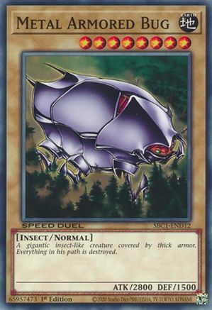 Image of Metal Armored Bug [SBC1-END12] Common