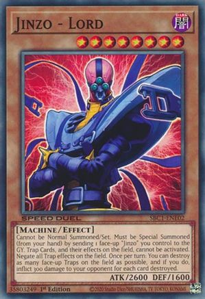 Image of Jinzo - Lord [SBC1-ENE02] Common